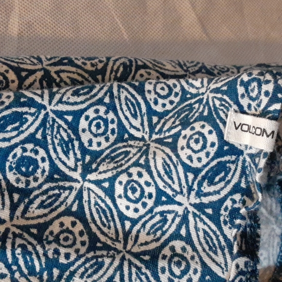 Volcom Womens Small Maxi Dress Beckon Me Floral Knit - Picture 6 of 11